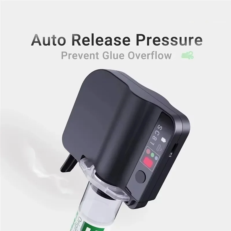 

Flux Solder Paste Booster Electric Glue Dispenser For Mobile Phone Repair Auto Release Pressure Welding