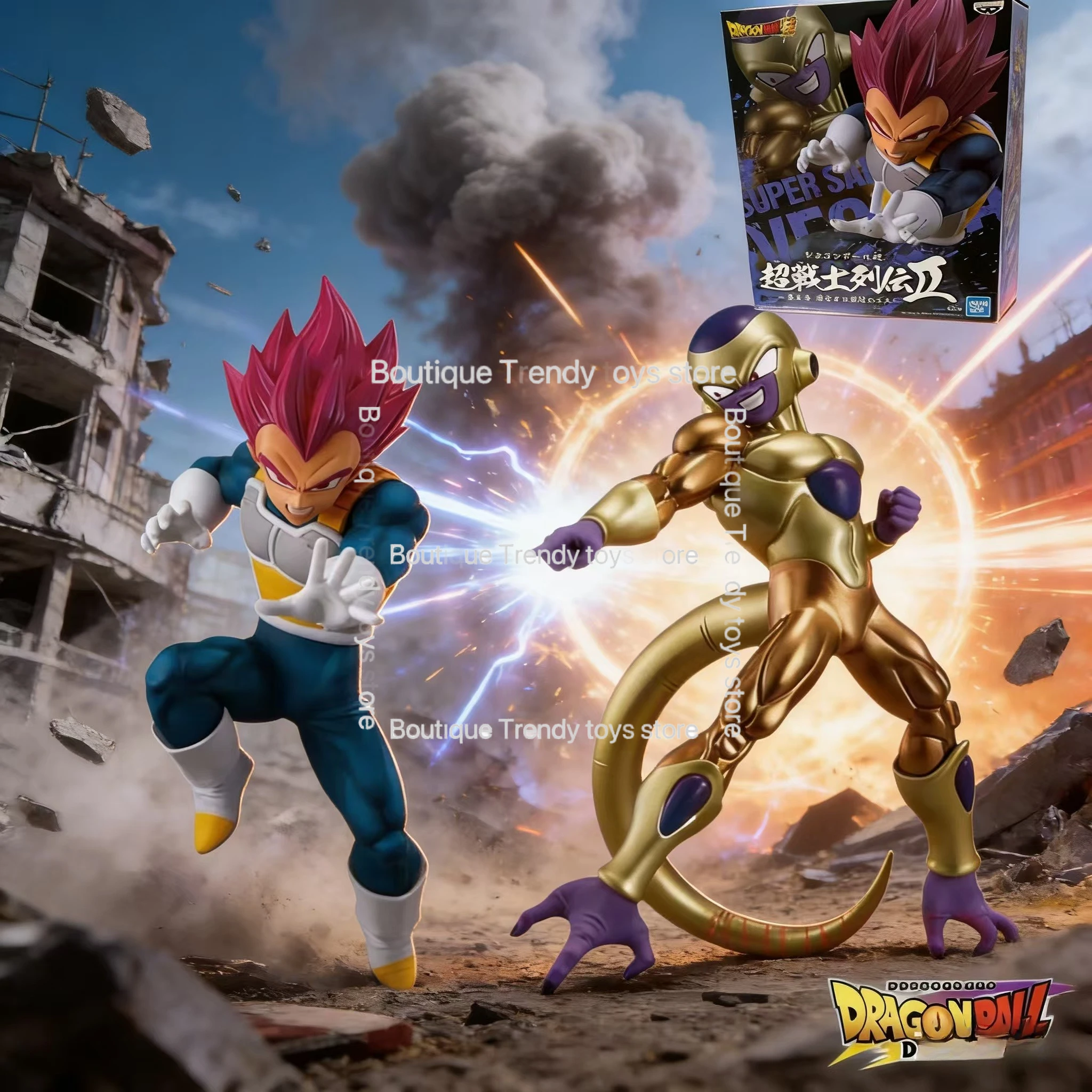 

In Stock Bandai Banpresto Original Dragon Ball Vol3 Bejita Yonsei Frieza Action Figure Model Doll Brand New Boxed Model for gift