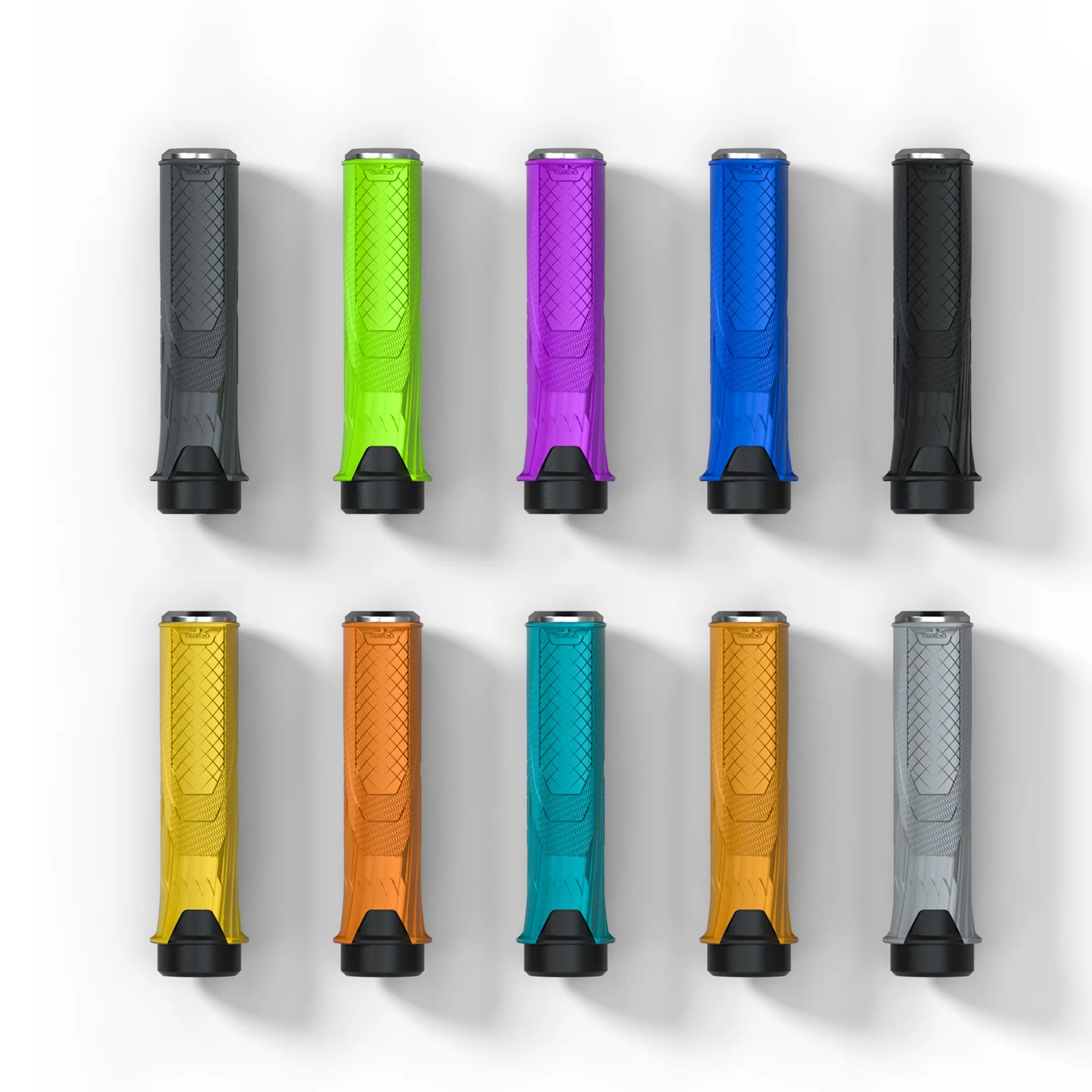 

Enlee Cycling Bicycle Rubber Grips Non-Slip Shock-Absorbing Grips Mountain Bike Handlebars Universal Unilateral Locking