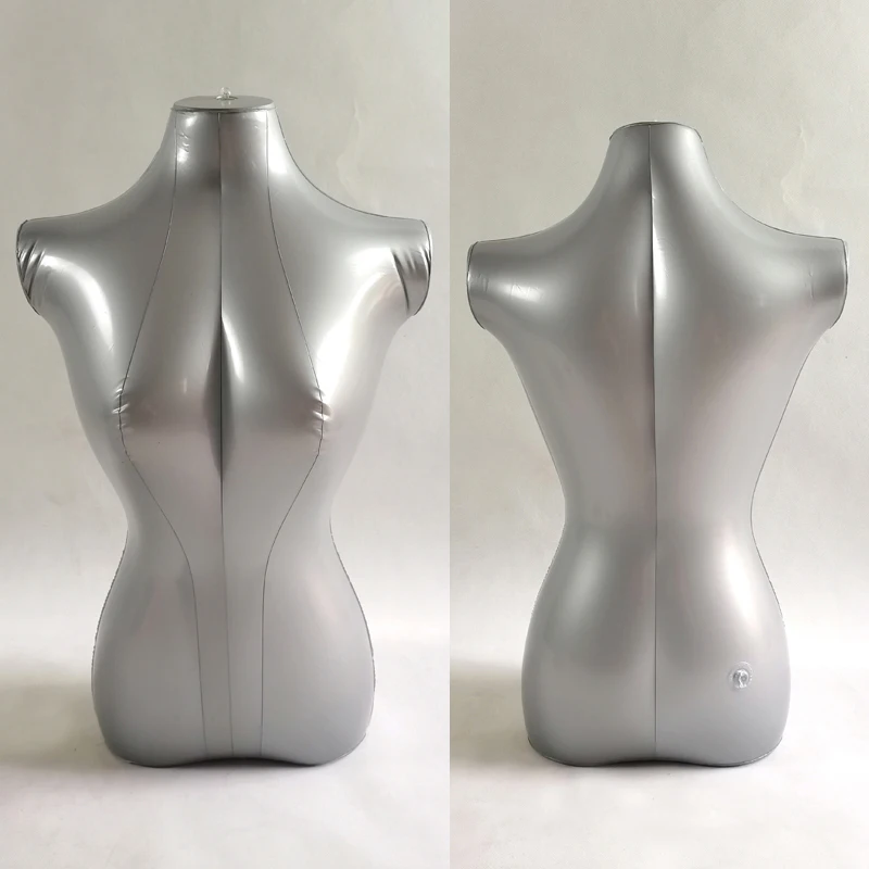 

Inflatable Female Mannequin Half Body Mannequins Model Top Shirt Form Display Model Mannequin Torso Upper Body
