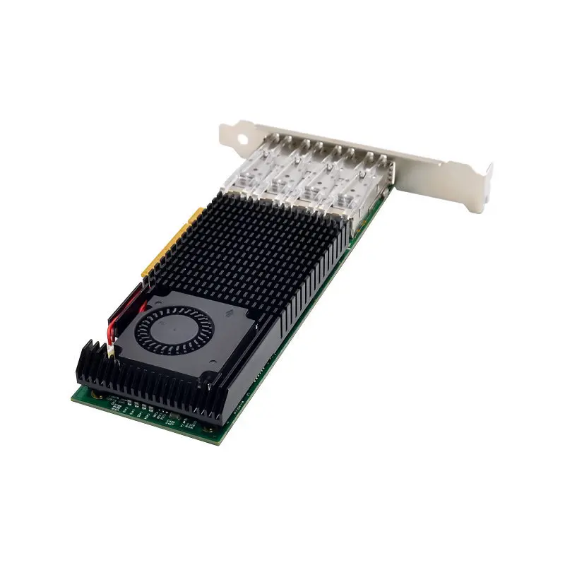 X520-DA4 82599ES PCIe x8 quad port 10G Gigabit server scheda di rete in fibra ottica