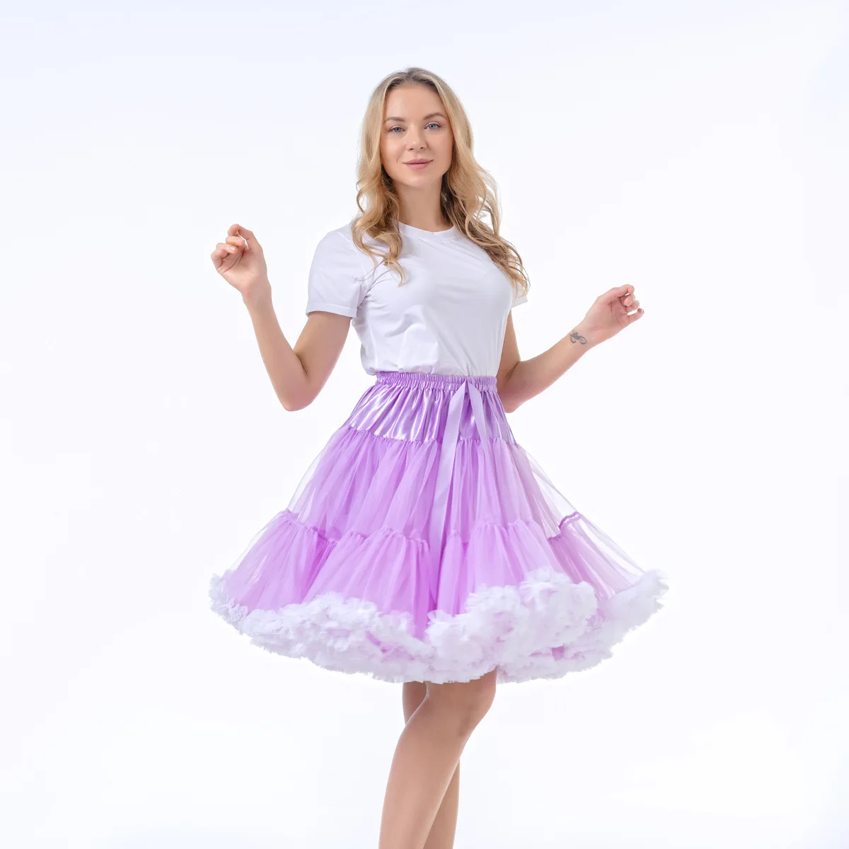 Light Purple White