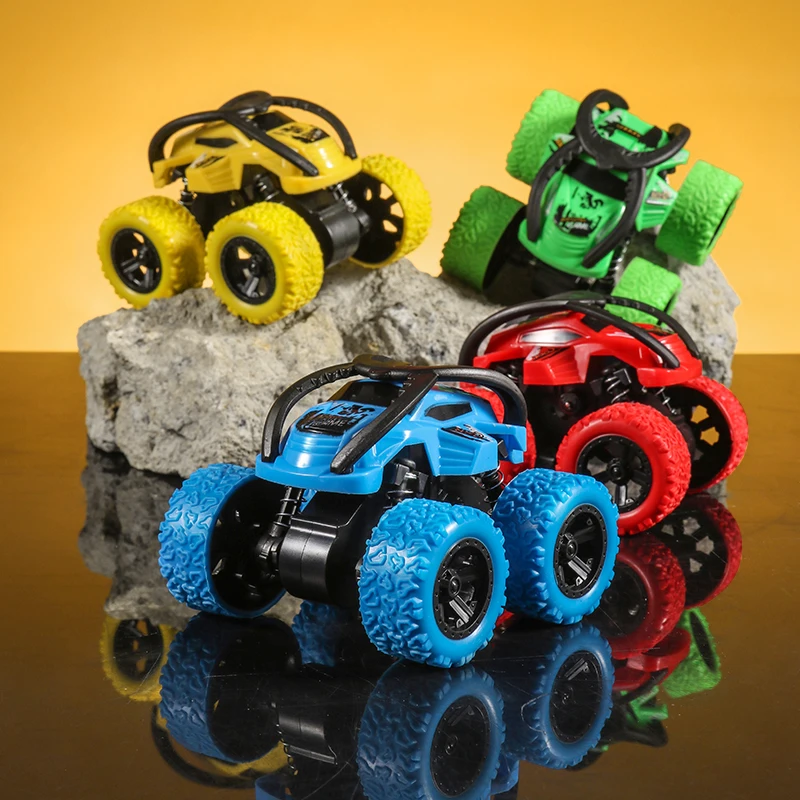 سيارة حيلة ذات دفع رباعي على الطرق الوعرة - سيارة رياضية مضادة للسقوط والقصور الذاتي للأطفال لعبة سيارة مقاومة للسقوط #5