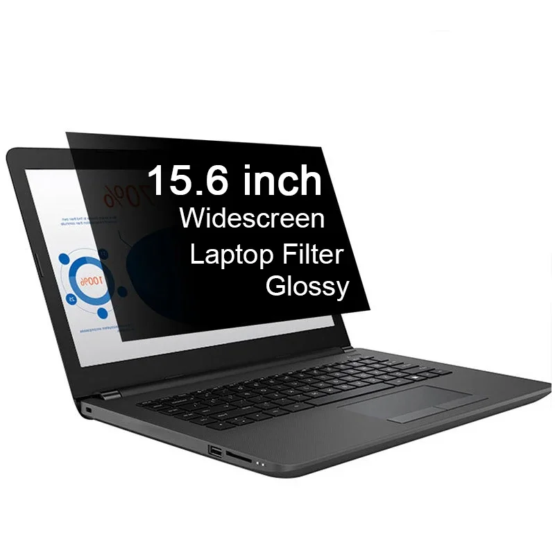 

15.6 inch 345mm*195mm Privacy Filter For 16:9 Laptop Notebook Computer Screen Protector Anti-glare/Anti-spy/Peep Protective Film