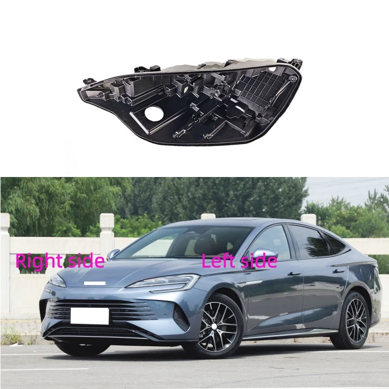 For BYD Seal 07DMI 07DM-i 2023 2024 2025 Headlamp Base Headlight Rear Shell Replace Headlight House Black rear shell