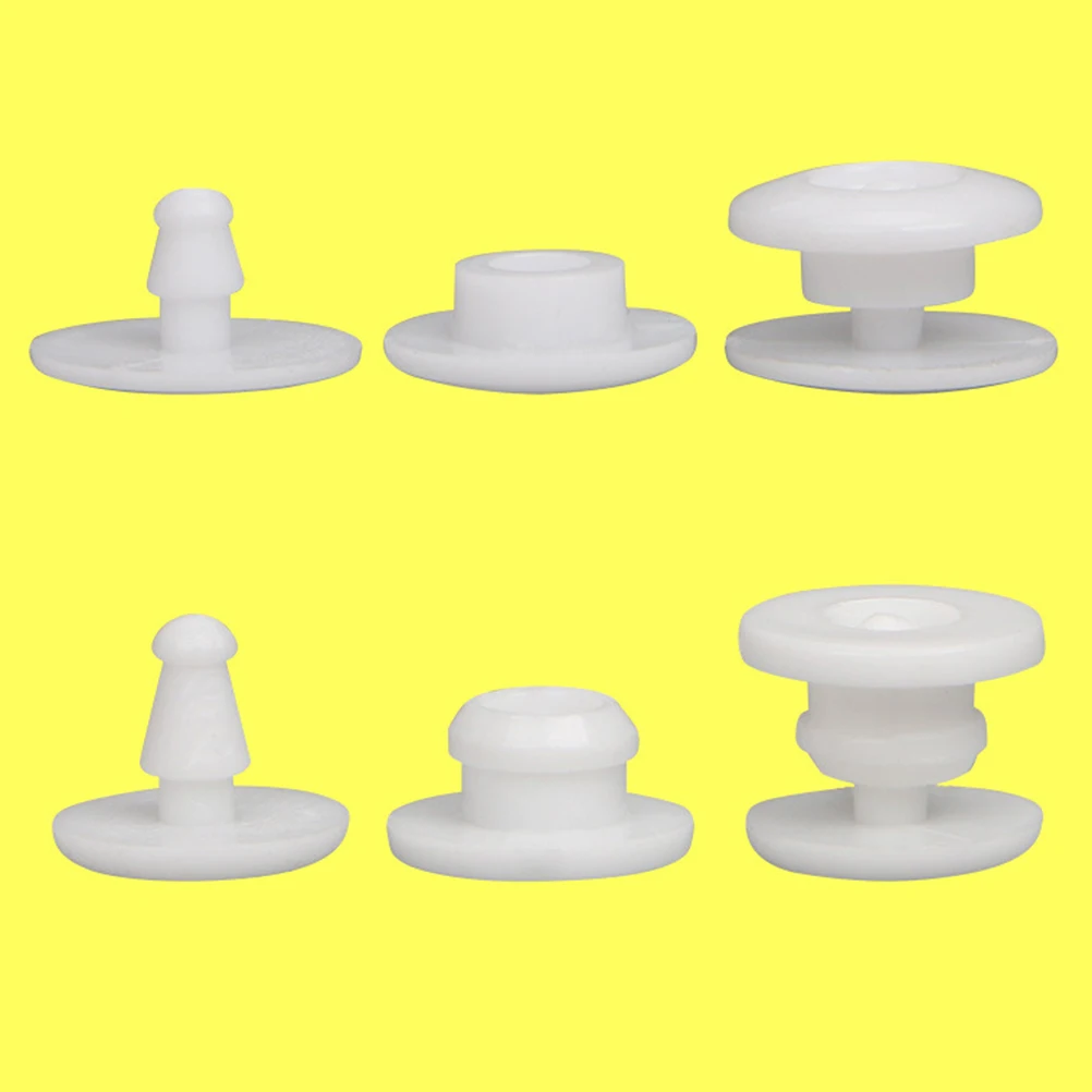 

Disposable Snaps Mask Accessory Fastening Button Snap-fastener Buckle Fixing Resin for Gift Bag