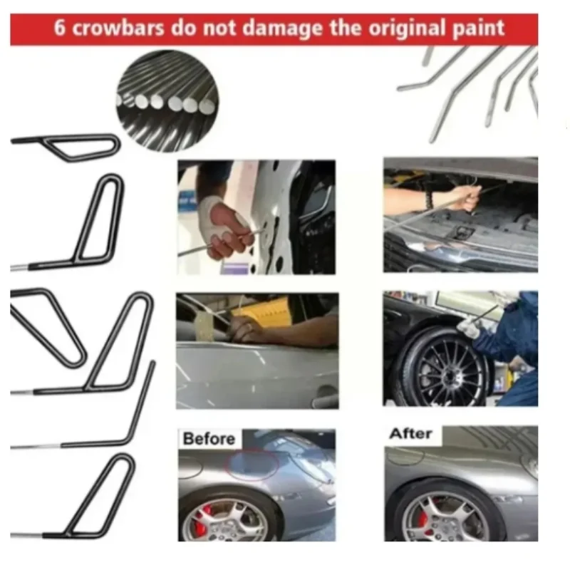 Car Hook Rods Paintless Dent Repair - view 6