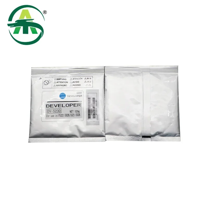 DV5230 Developer Powder para Kyocera, alta qualidade, M5021, 5221, P5018, 5026, PA2100, 120g por saco, 1pc