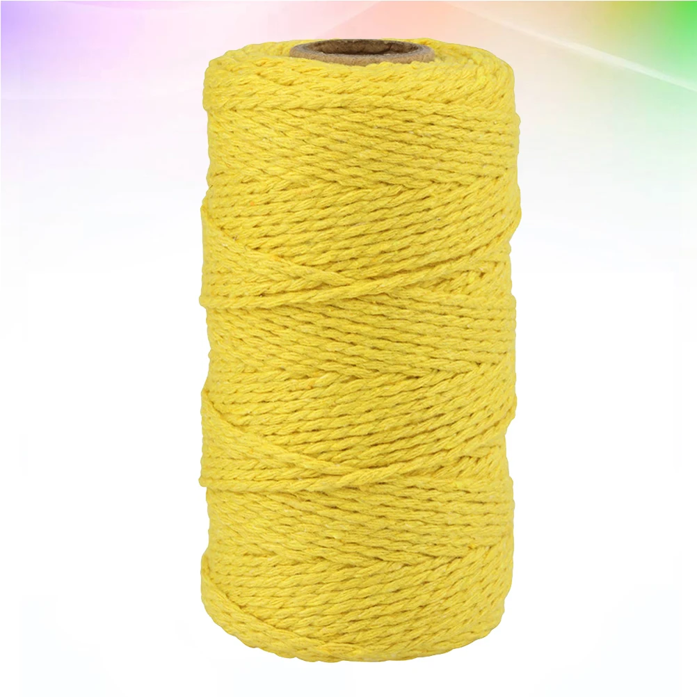 

2 Mm Colored Cotton Rope Handmade DIY Woven Tapestry Mosaic Tag Bundle Decorative 2mm Decoration