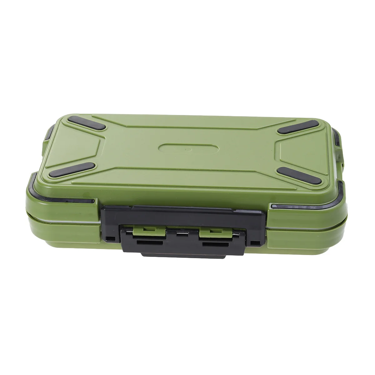صندوق خطاف الصيد مقاس L أخضر مقاوم للماء ومقاوم للصدمات وقوة عالية وإكسسوارات رياضية خارجية للتخزين #5