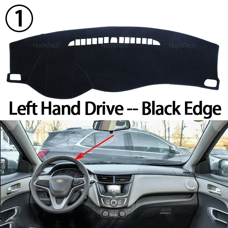 Auto Dashboard Abdeckung Vermeiden Licht Pad Instrument Panel Matte Fall Teppiche Für Chevrolet Segel 2015 2016 2017 2018 2019 Segel 3 – Detail 9