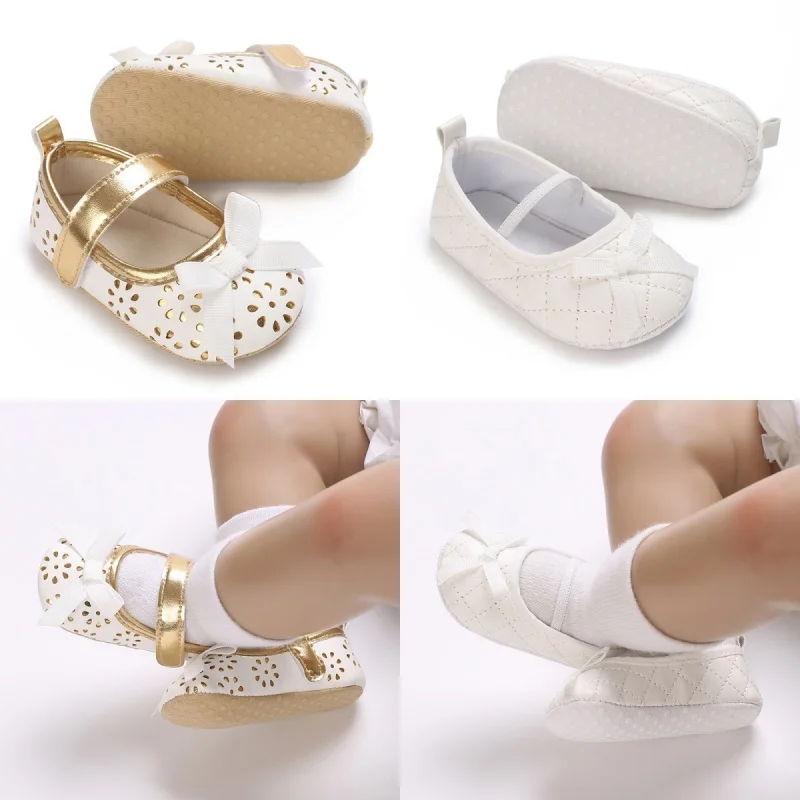 Frühling Baby Schuhe Prinzessin Schuhe Diamant Gitter kleine duftende Stil Frauen weiche Sohle 0-1 Jahre alte Indoor-Wanderschuhe Baby Sho