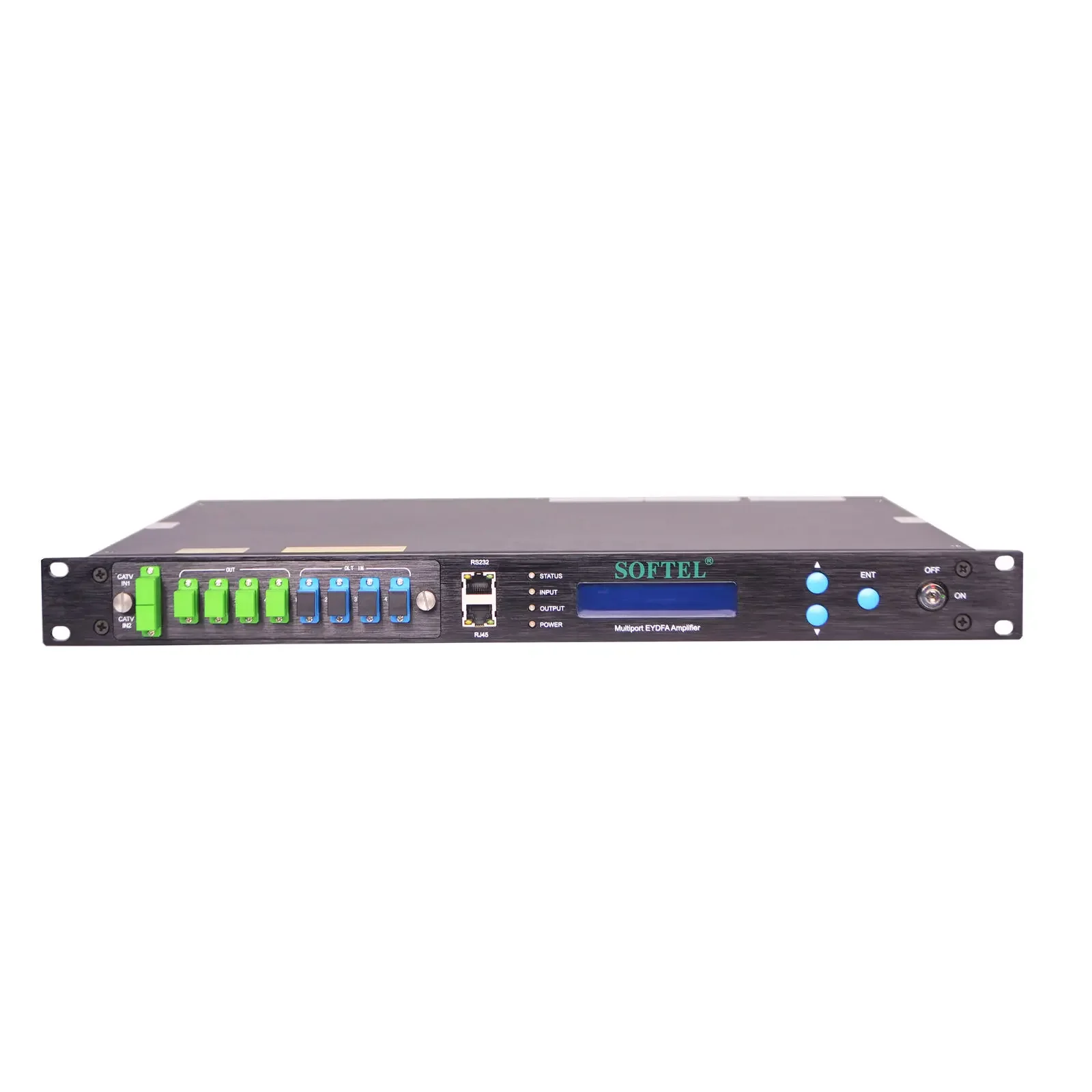 

High Quality EDFA 1550nm Optical Fiber Optic Amplifier EDFA 4 Port 23dB