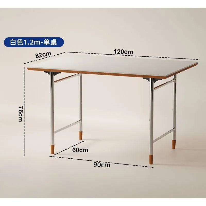 Medieval rock slab table solid wood small household Japanese rectangular dining table and chair combination