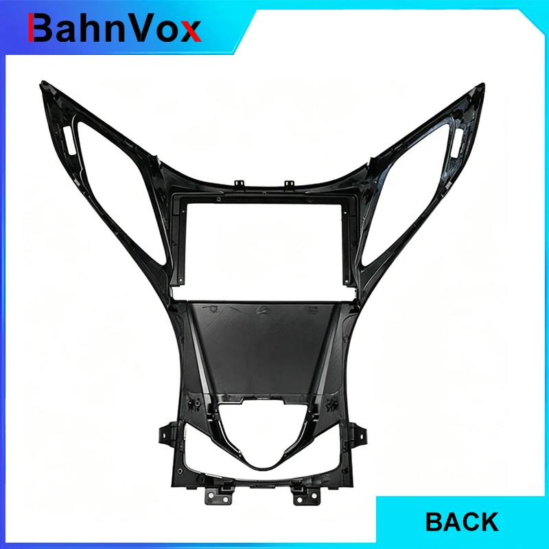 9 inch Android Car Radio frame for HYUNDAI AZERA 2011 2012 2din Stereo GPS Fascia bezel Panel Adapter wire harness