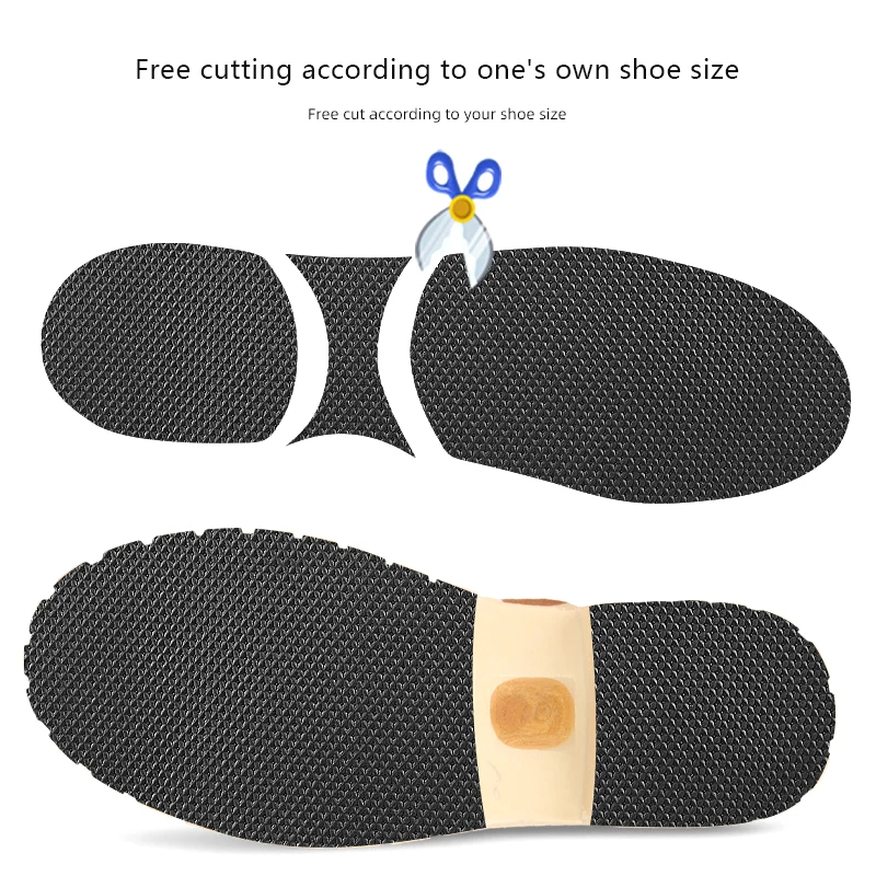 No-adhesive Anti-slip Sole Stickers Mute Cushion Insoles Repair Outsole Insoles Men Women Shoes Wearable Pads Shoe Accessories