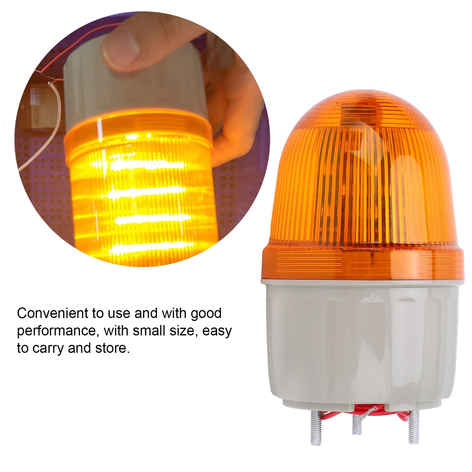 BERM Warning Light LED Lamp Sound and Lighting Alarm Equipment BEM‑2071 5W 220V AC