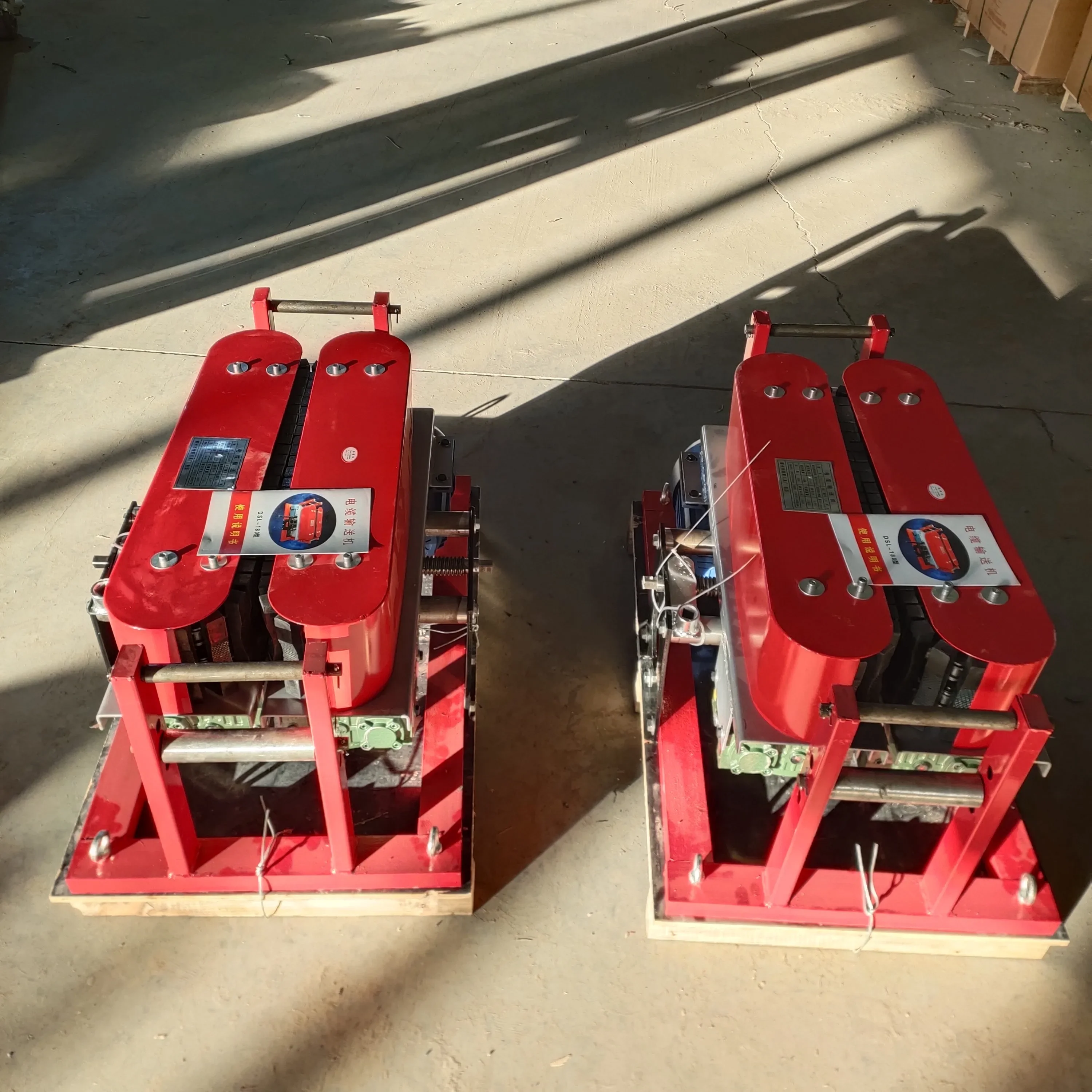 Underground Cable Transfer Pulling Machine Stringing Equipment Cable Conveyor
