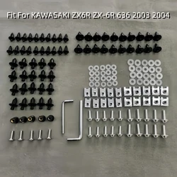 Fairing Bodywork kit Bolts Screws Fit For KAWASAKI ZX6R ZX-6R 636 2003 2004