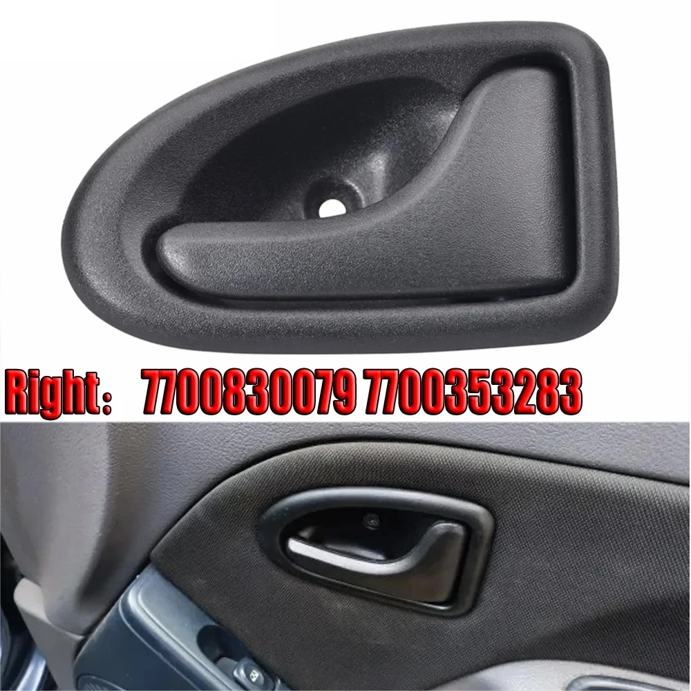 Coperchio della maniglia della porta interna dell\'auto Trim Bowl sinistra destra per CLIO SCENIC TRAFIC 1998-2005 7700353282 7700353283