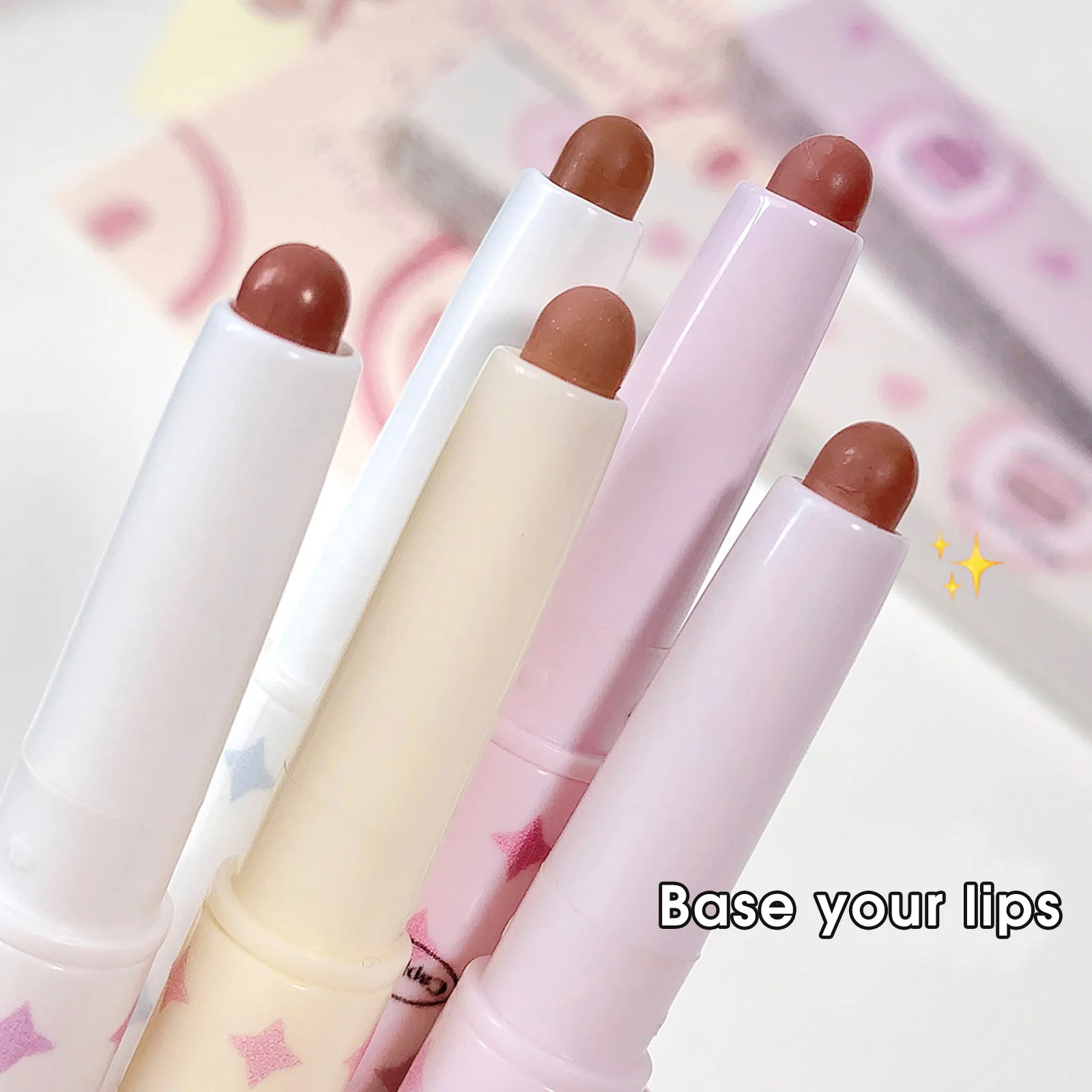 Double-headed Lipstick Lipliner Pen Set Matte Velvet Lip Liner Pencil Contour Makeup Sexy Red Lip Stick Long Lasting Cosmetics