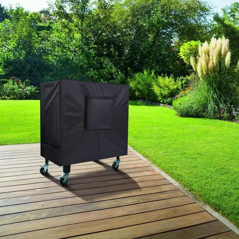 

Cooler Cart Cover Protective Cover For Outside Patio Cooler Heavy Duty Sturdy Outdoor Bar Cart Sunlight Rain Protection For