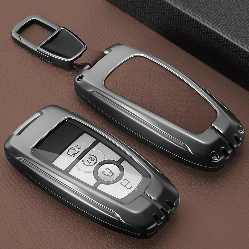 

3 4 5 Button Car Key Cover for Ford Fusion Mondeo Mustang Explorer Edge EcoSport for Lincoln Mondeo MKC MKZ MKX Key Case for Car