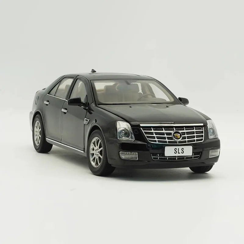 Diecast Original 1:18 Scale Cadillac SLS Simulation Alloy Car Model Static Display Collectible Toy Gift Souvenir Decoration