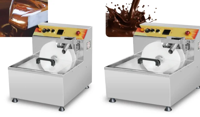 Automatic Chocolate Tempering Machine Commercial Melting Furnace Bar Chocolate Mixer