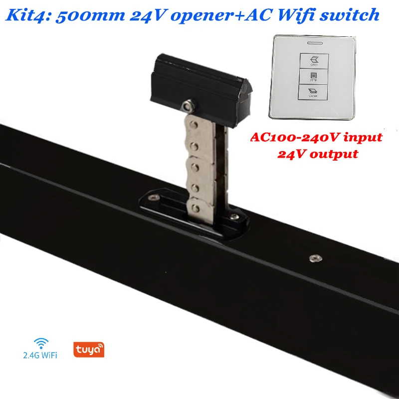 500mm Kette Fenster Opener Aluminium Fenster Motor Dachfenster Antrieb DIY Smart Home Keller Markise Motor Optional fernbedienung