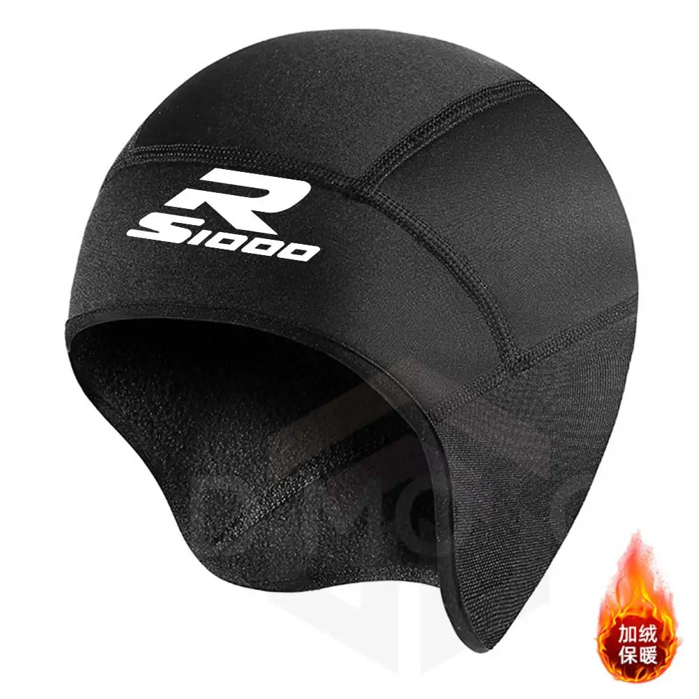 Windproof Cycling Cap Thermal Full Face Cover Balaclava Sun UV Protection Cycling Headwear Face Cap Bike Hats For BMW S1000R