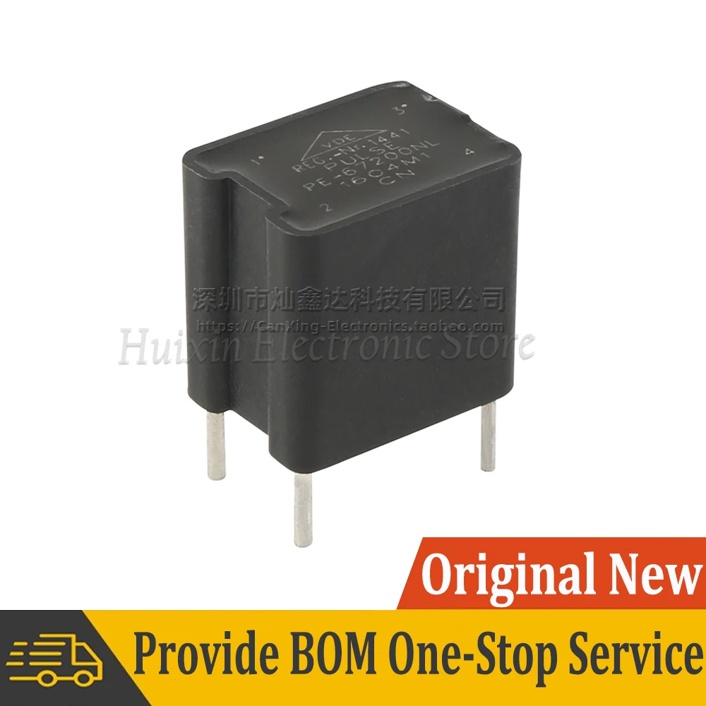 PE-67200NL DIP 4 محول تحسس التيار الدقة 38A محول مستشعر التيار العالي ينقل نسبة 1:200 80mH PE67200NL