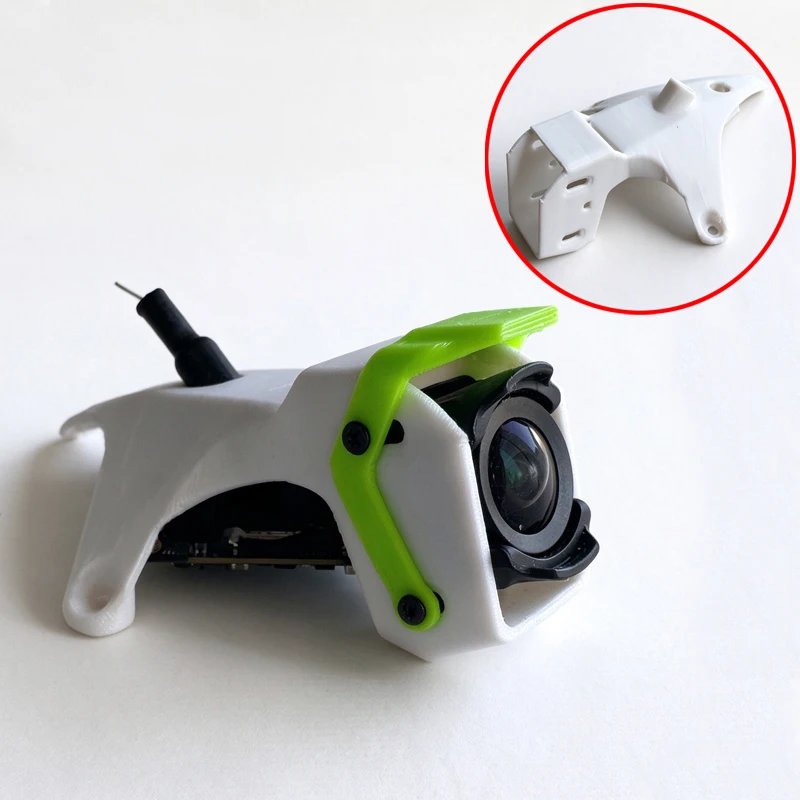 For BetaFPV Meteor75 Pro Gen 2 Camera Replacement Canopy Lens Guard Upgraded Part Compatible with DJI O4 Lite/O4 Wide Air Unit
