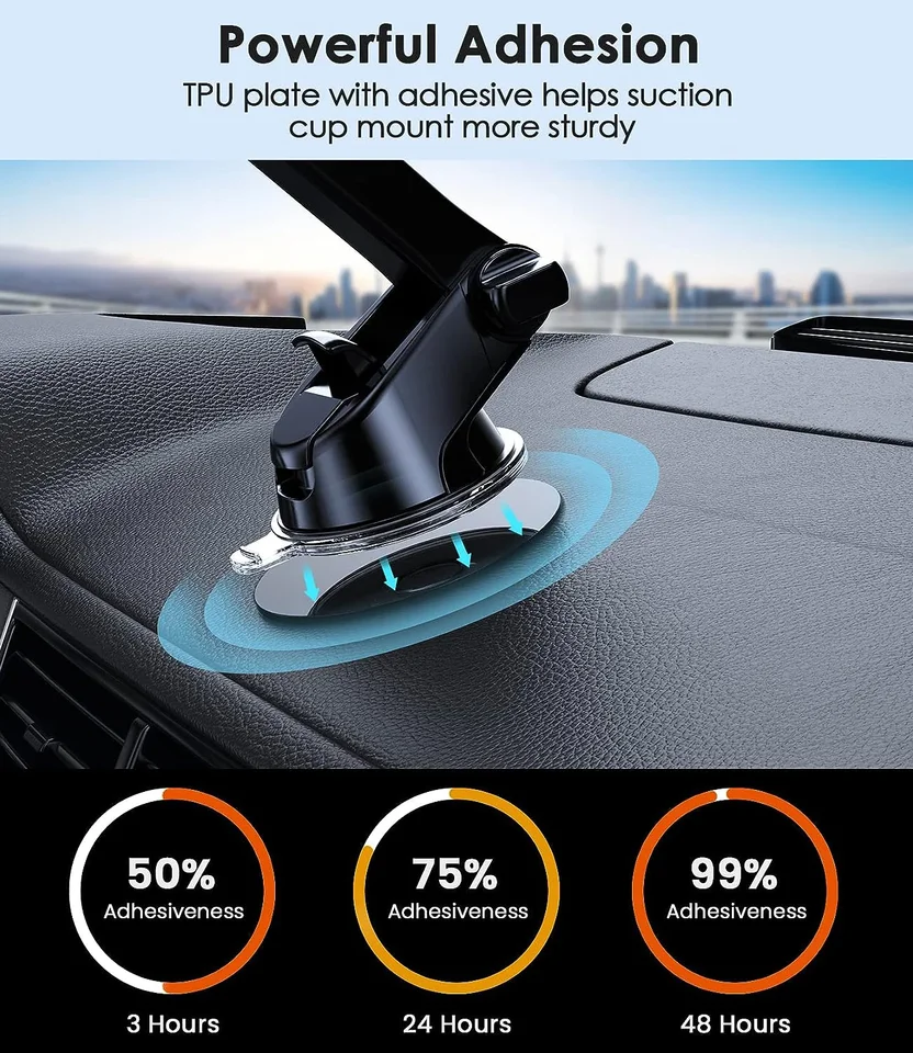 1 pezzo Porta cellulare da auto, Staffa di navigazione multi-funzionale 1 pezzo Porta cellulare da auto, Staffa di navigazione multi-funzionale