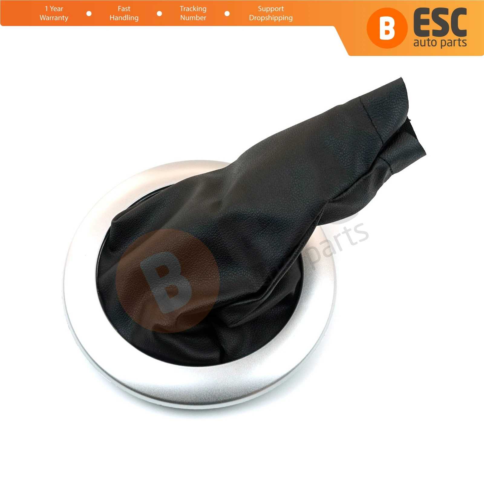 ESC Auto Parts ESP549 Gear Shift Stick Boot Black Chrome 8200454976 For Renault Megane 2 Fast Shipment Ship From Turkey