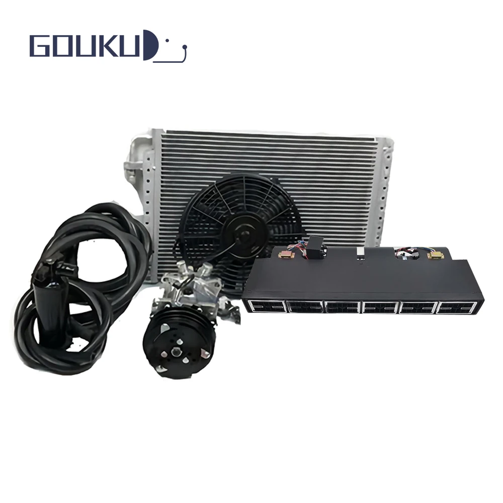 

Universal Under Dash Auto AC Evaporator BEU-848-100 Assembly 12V 24V ac conditioning for truck bus