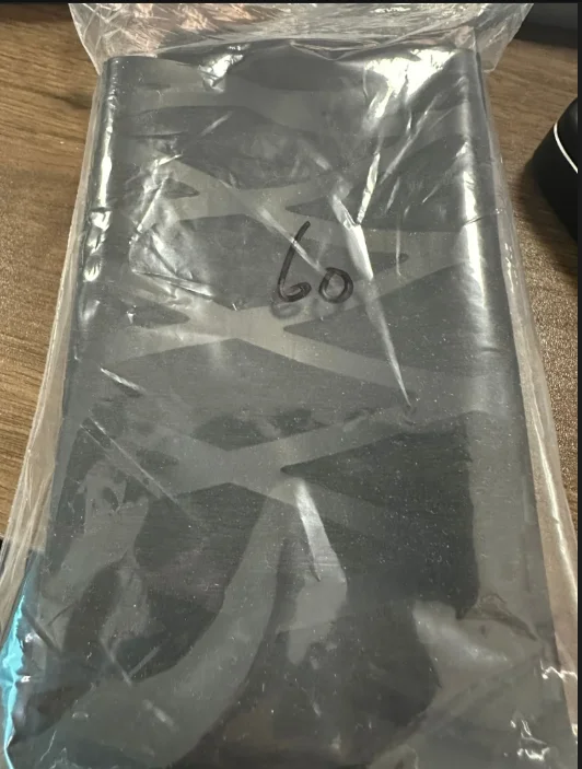 

Индивидуальный заказ — 1 м/шт., черная нескользящая термоусадочная трубка диаметром 60 мм