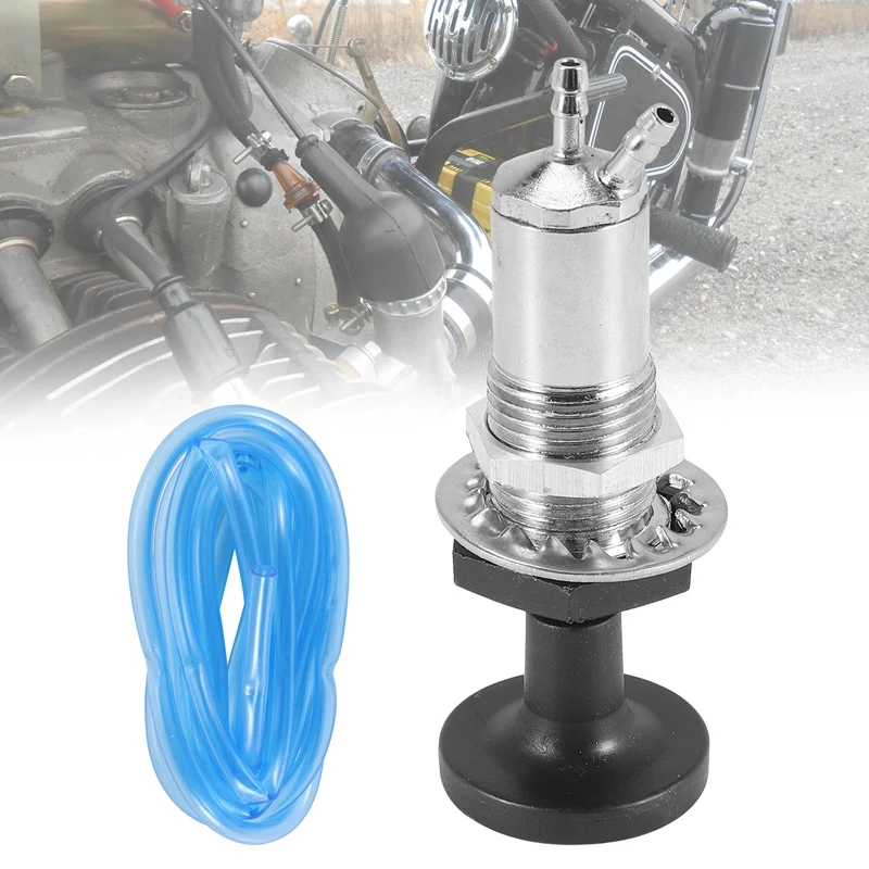 Motorbikes Plunger Pump Fuel-Primer Kit for Snowmobile/ATV Fits for Polaris Honda Yamaha Kawasaki Skidoo Arctic Cat