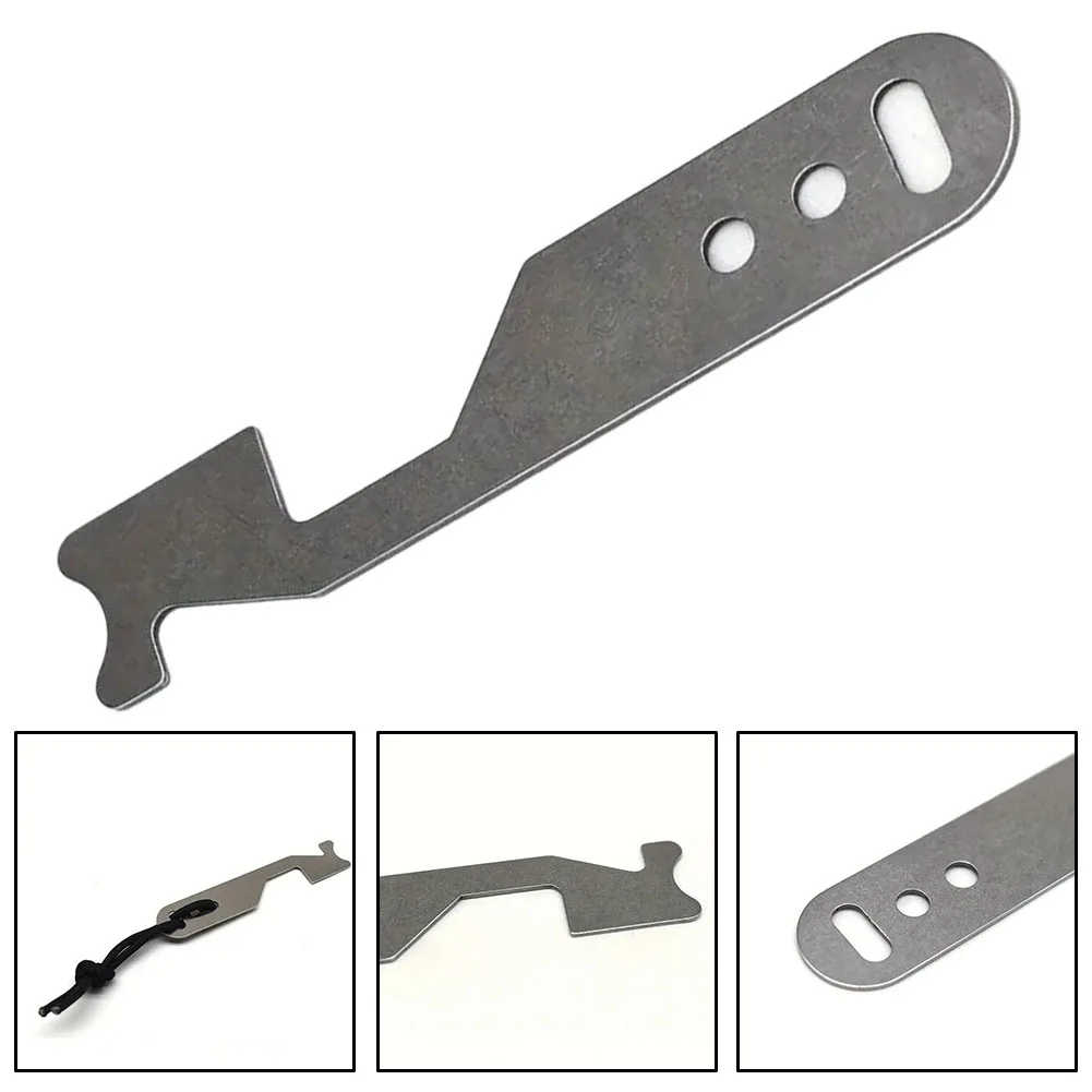 Stainless Steel Firefighting Tool Multifunctional Door Seam Manual Firefighter Lock Opener Hand Tools