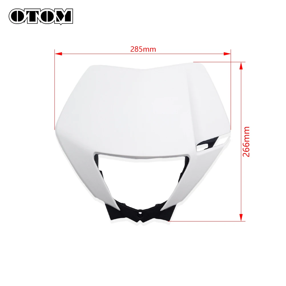 OTOM 2018 Motorcycle Headlight Housing Cover Head Light Shroud Mask Guard For KTM Freeride E-SM Freeride E-XC Off-road Dirt Bike