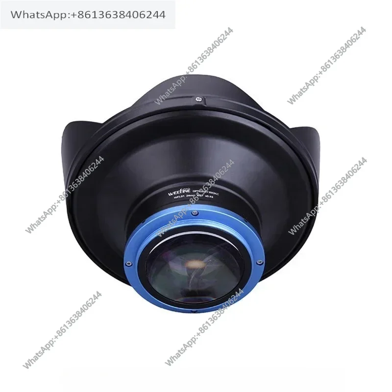 WEEFINE WFL01 24mm External Wide Angle Lens M67 145° Underwater Wide Angle Lens (M67 Interface)