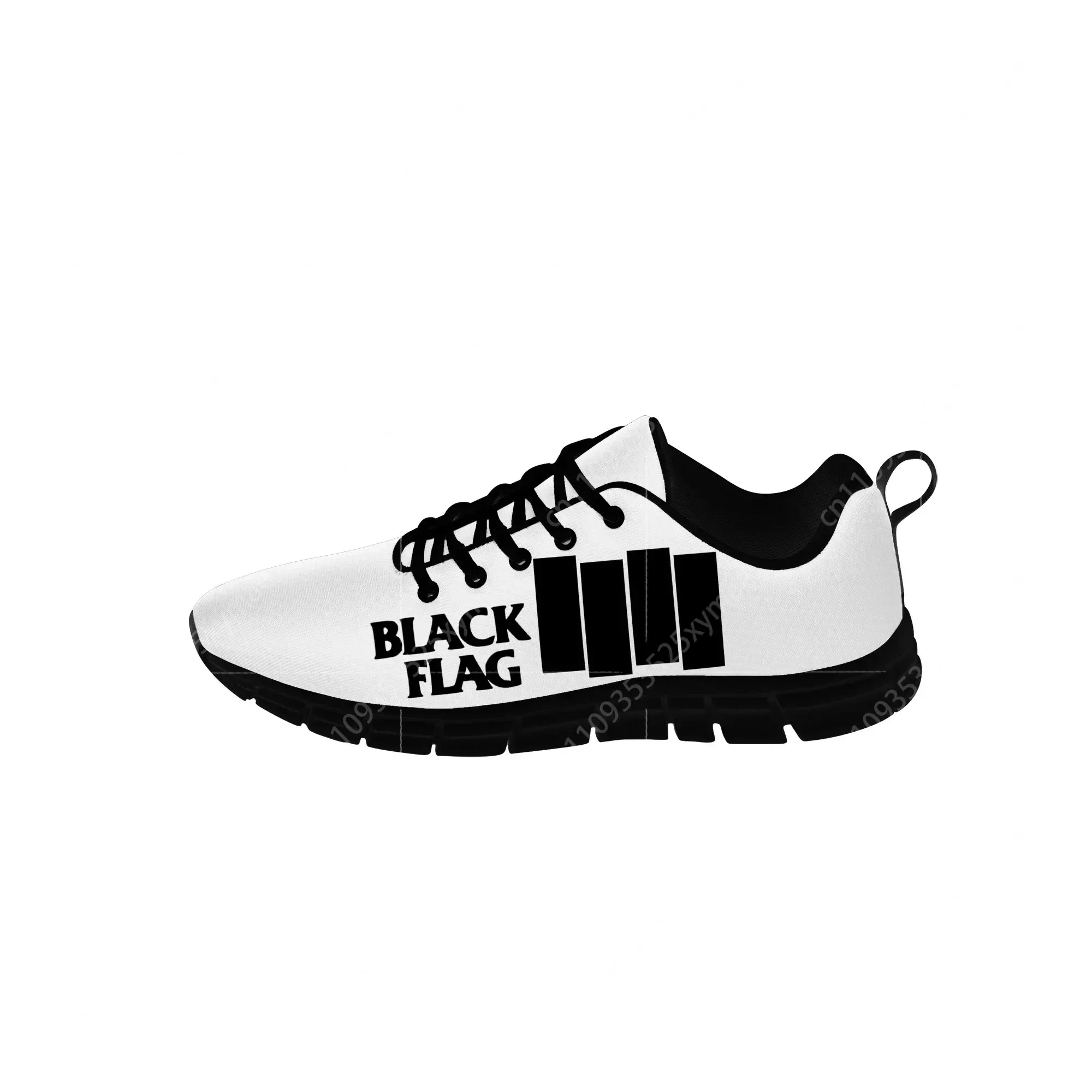 

BLACK FLAG Rock Band Sneakers Mens Womens Teenager Casual Cloth Shoes Canvas Running Shoes 3D Print Designer Lightweight shoe