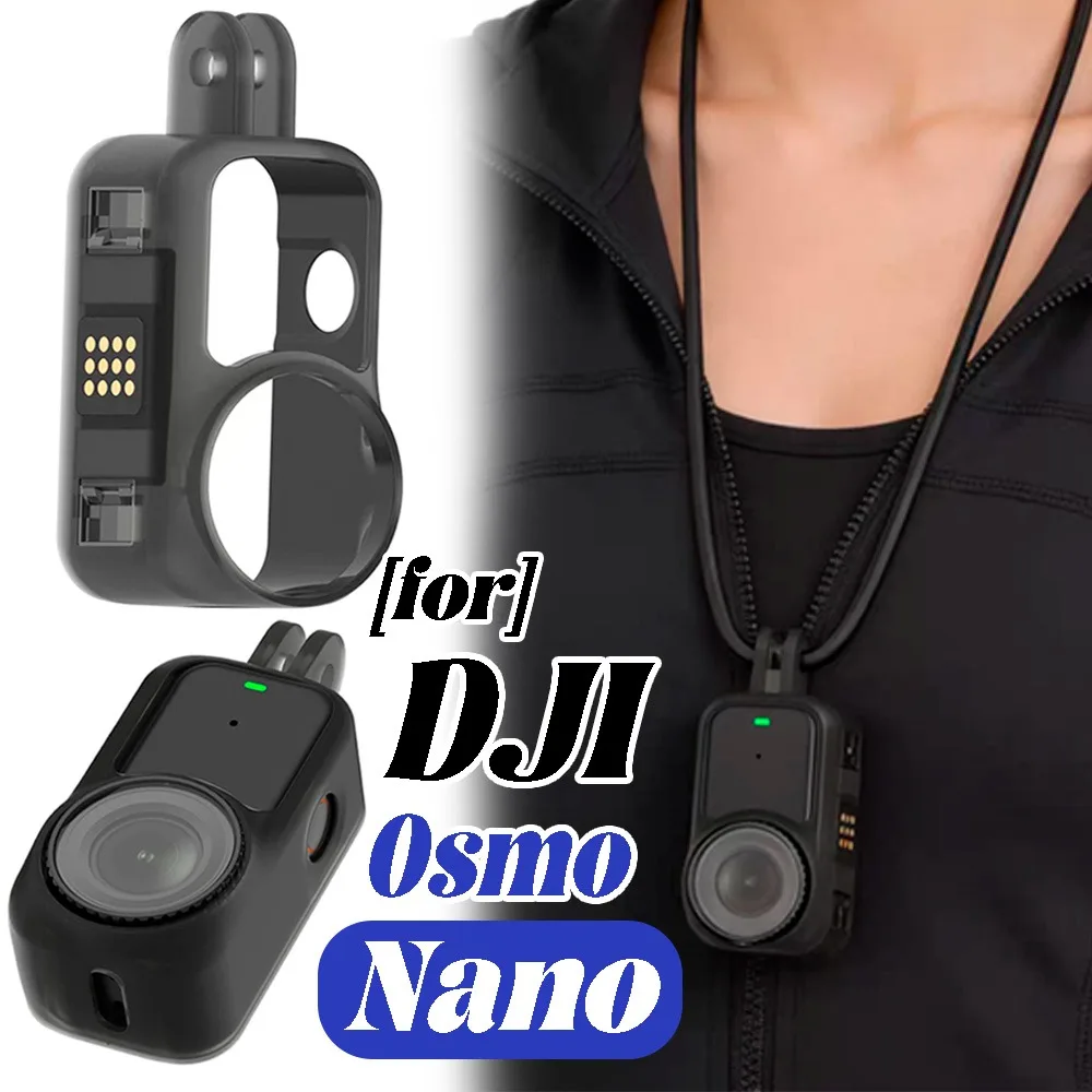 

Защитный чехол-рамка для DJI Osmo Nano с защитой от царапин, магнитным интерфейсом расширения и быстрым съемом, из поликарбоната, для Osmo Nano