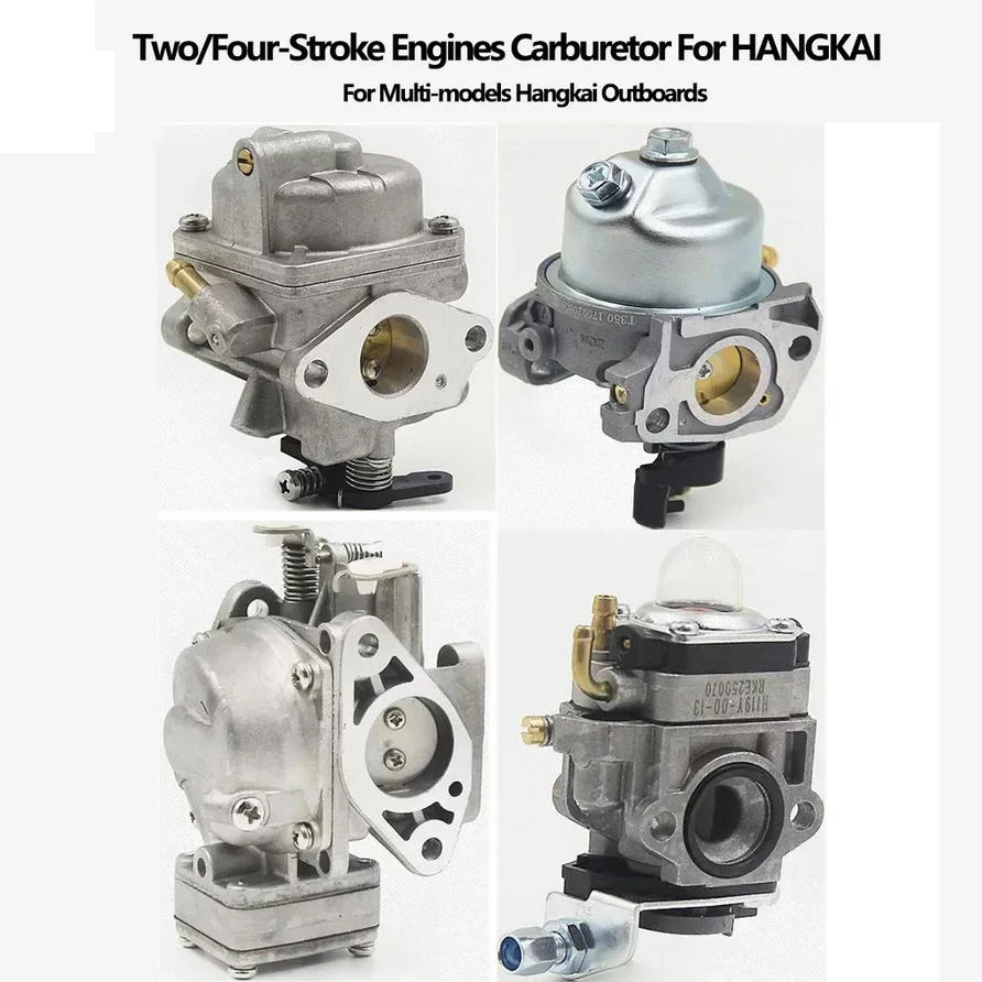 

Карбюраторы для различных моделей лодочных моторов HANGKAI: двухтактные и четырехтактные карбюраторы для подвесных лодочных моторов серии Hangkai