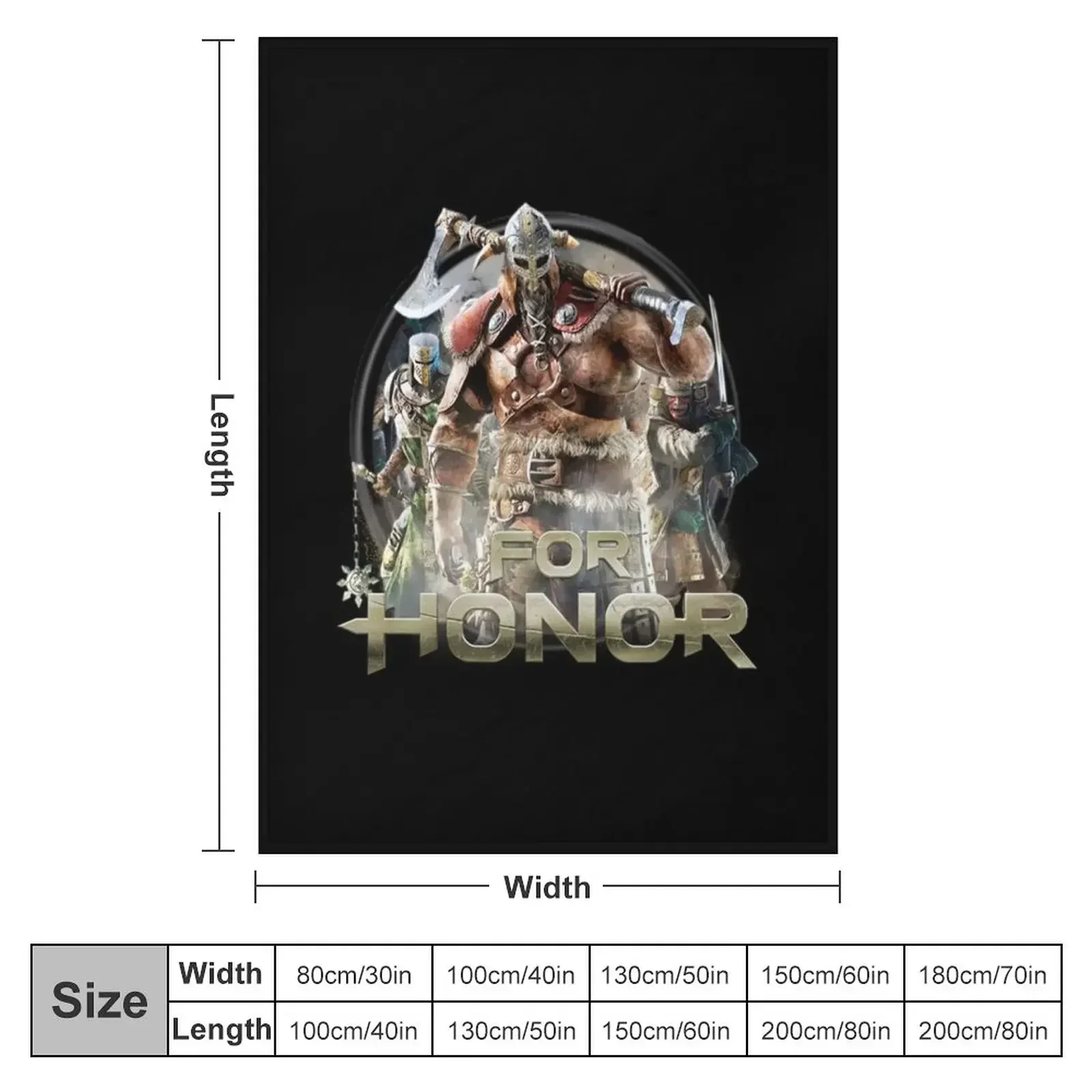 For Honor Throw Blanket warm for winter Stuffeds Blankets