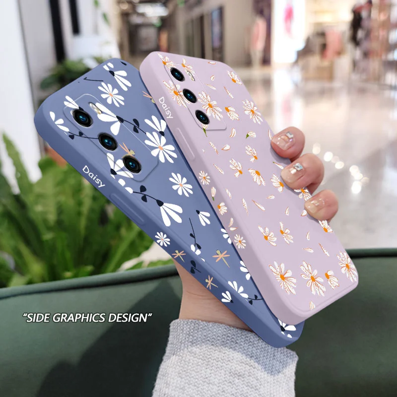 Daisies Fly Phone Case For Huawei P40 P50 P30 P20 Pro Lite Mate 50 20 Pro Lite Cover