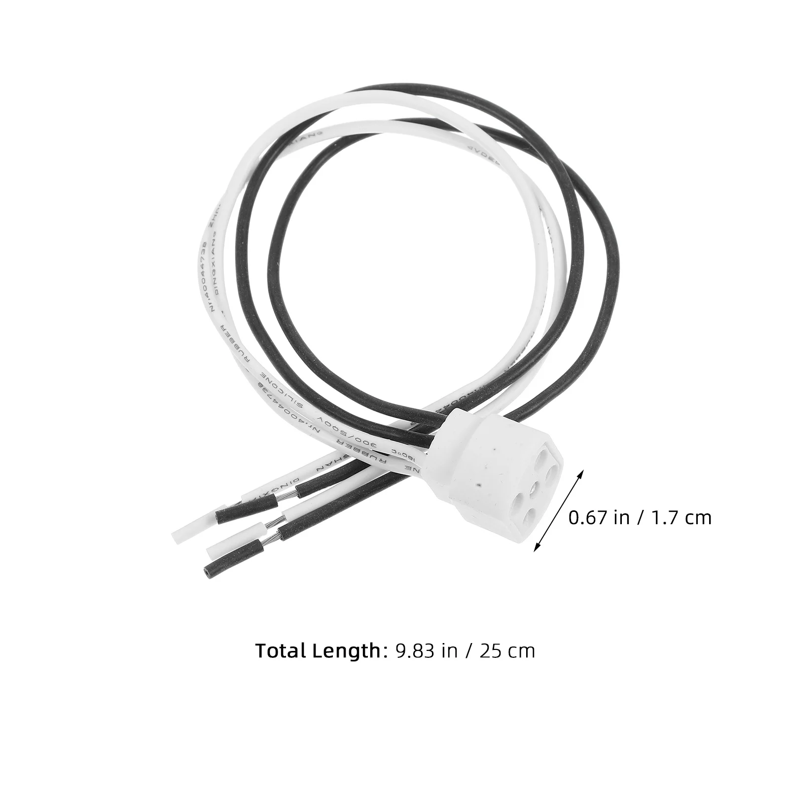 3 個セラミック UV ランプソケット G10q チューブホルダーシングルエンド耐熱 LED 蛍光管ランプ修理部品