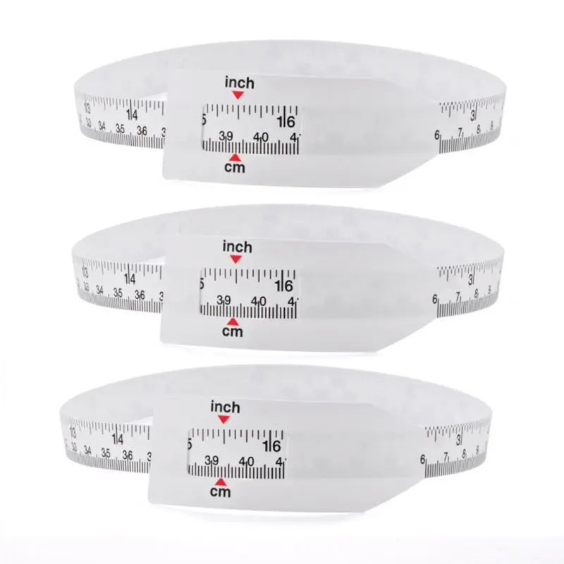 

3PCS Non-Stretchable 60cm/24Inch Head Measuring Tape Baby Head Circumference Measure Ruler for Child Infants Accessories