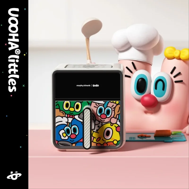 Fritadeira elétrica doméstica visual multifuncional