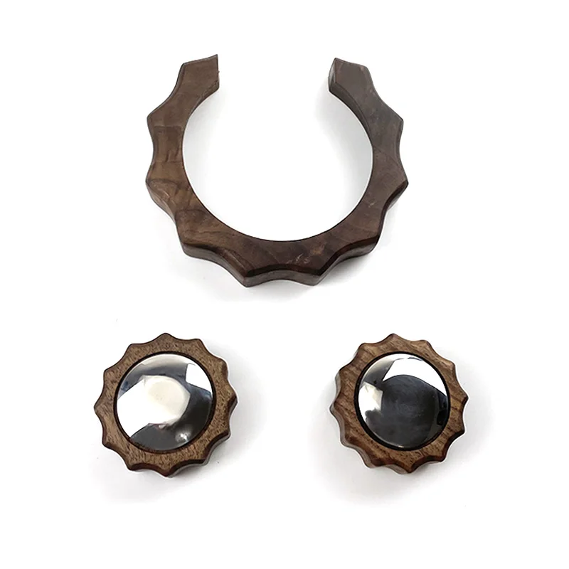 Para gemilai 3145 máquina de café especial atualizado e modificado kit purificador a vapor madeira nogueira